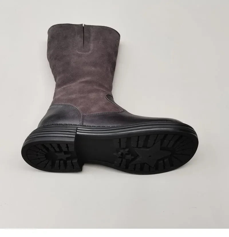 Aubrey Shearling Riding Boots