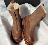 Reese Shearling Zip Boots
