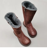 Aubrey Shearling Riding Boots