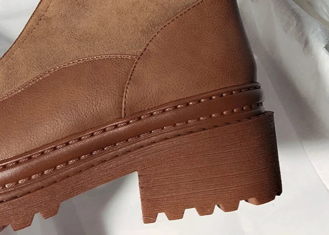 Reese Shearling Zip Boots