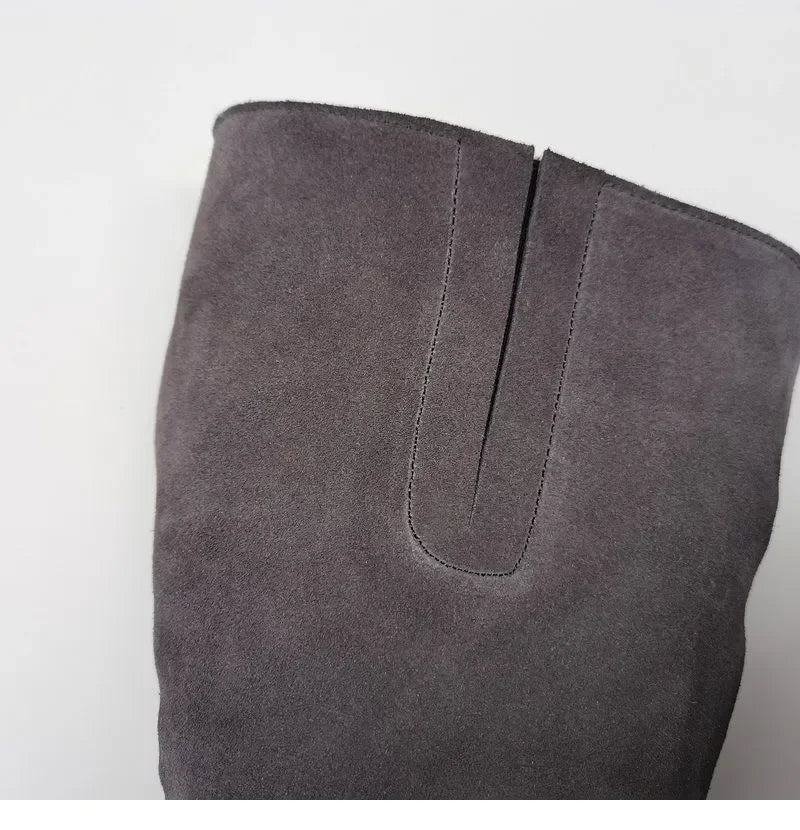 Aubrey Shearling Riding Boots