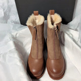 Reese Shearling Zip Boots