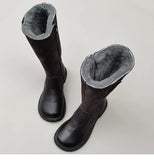 Aubrey Shearling Riding Boots