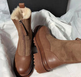 Reese Shearling Zip Boots