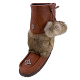 Women's Snowy Owl Waterproof Grain Leather Mukluk Boots